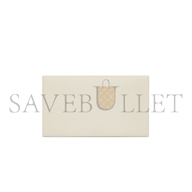 YSL UPTOWN POUCH IN GRAIN DE POUDRE LEATHER 5657391GF0J9207 (27*16*2cm) YSL UPTOWN POUCH IN GRAIN DE POUDRE LEATHER 5657391GF0J9207 (27*16*2cm)